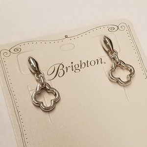 Amulet earring Spring hinged earrings clover